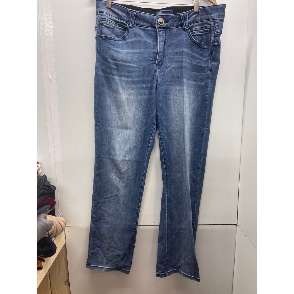 Democracy Absolution Straight Leg‎ Jeans Blue Medium Wash Womens 16